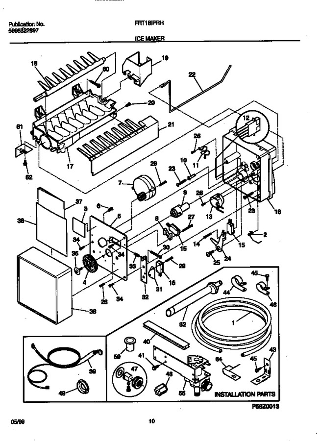 Diagram for FRT18PRHW0