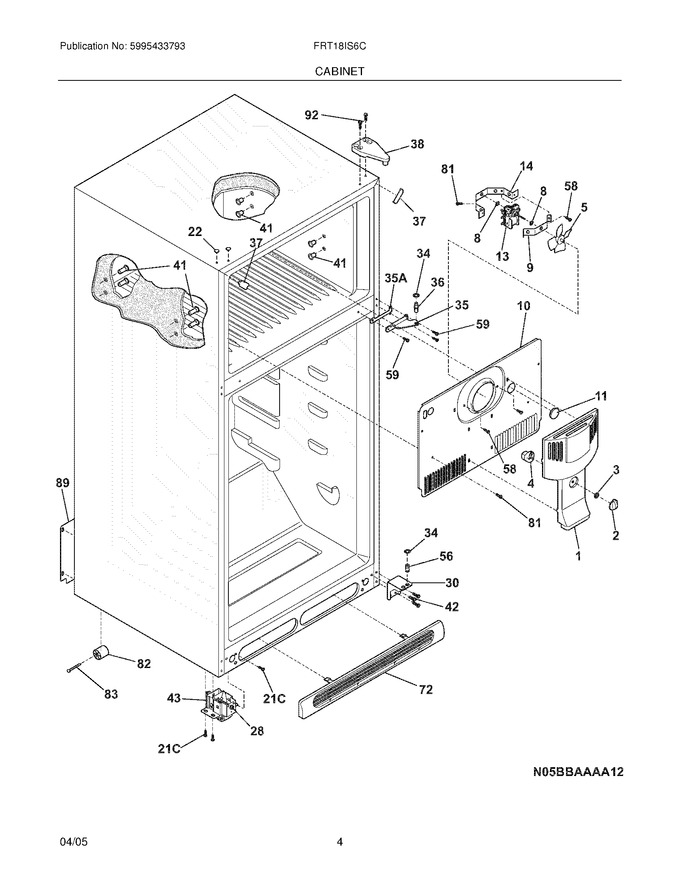 Diagram for FRT18IS6CWC