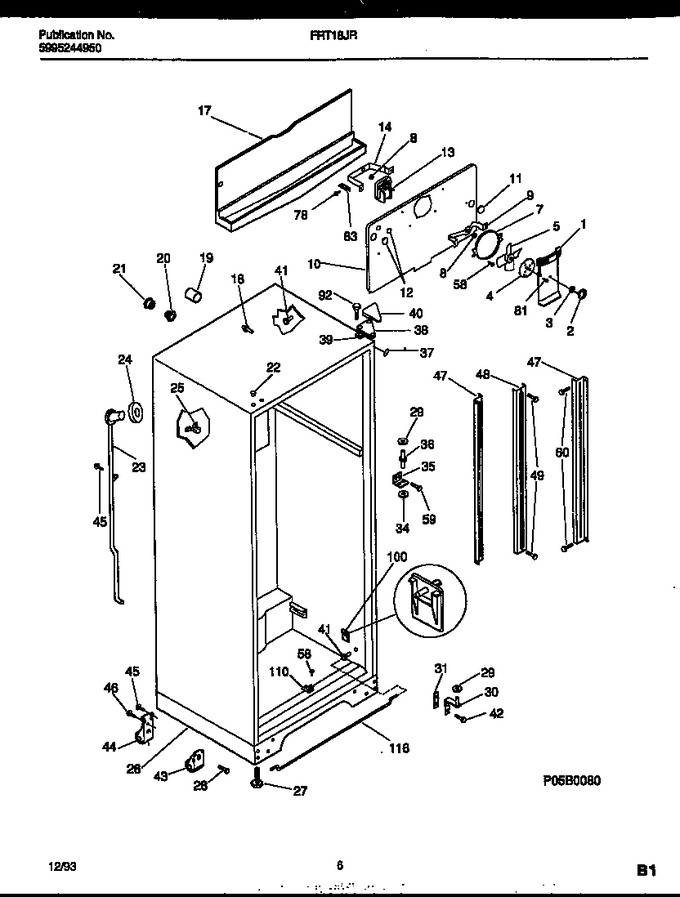 Diagram for FRT18JRAD0