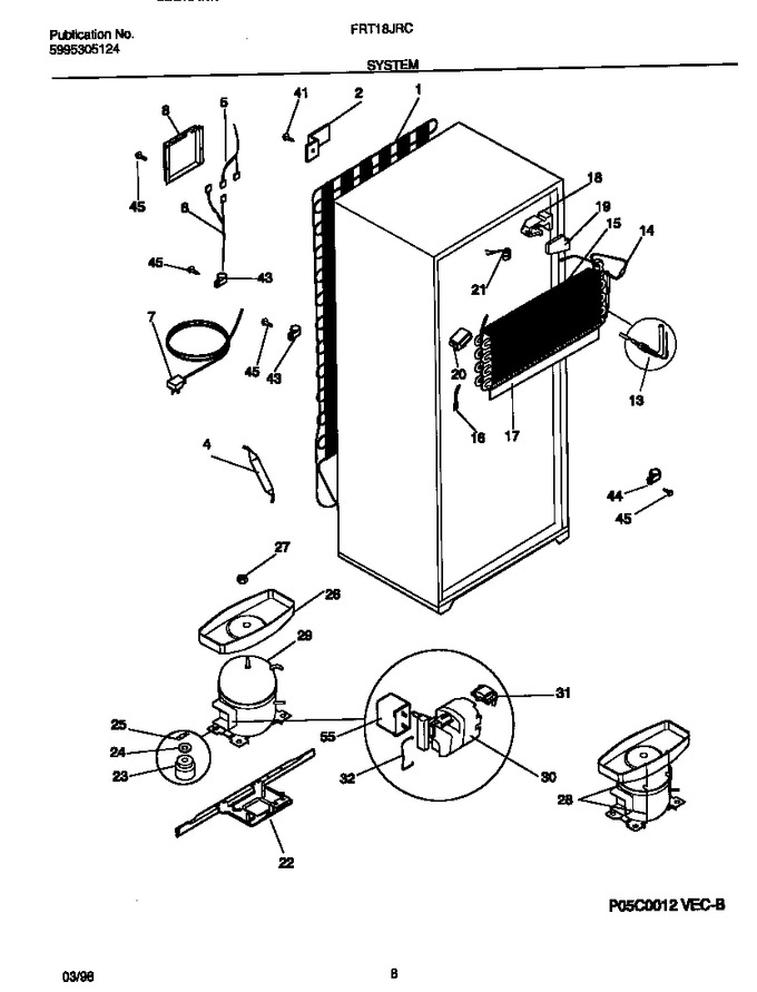 Diagram for FRT18JRCW5