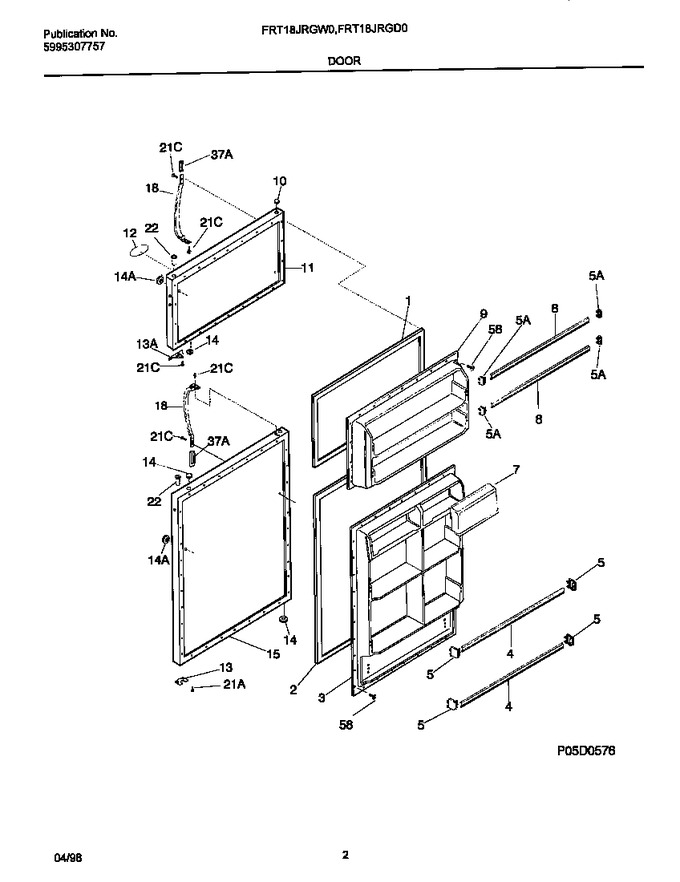 Diagram for FRT18JRGW0