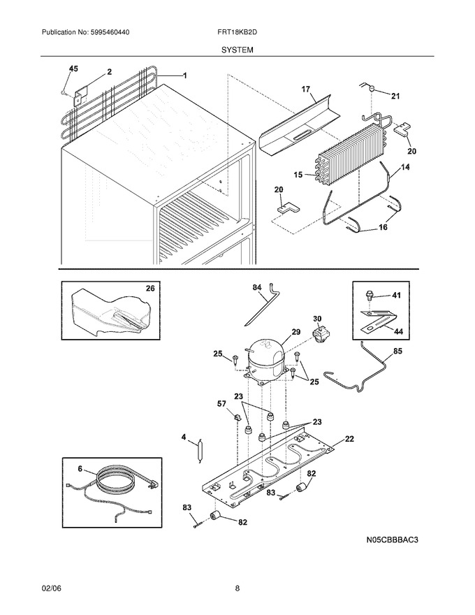 Diagram for FRT18KB2DWA