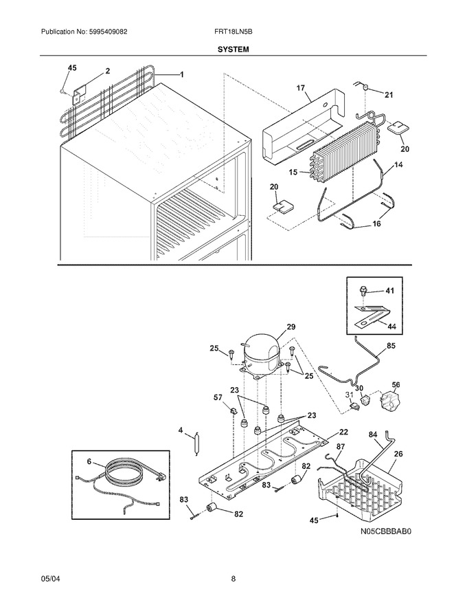 Diagram for FRT18LN5BW6