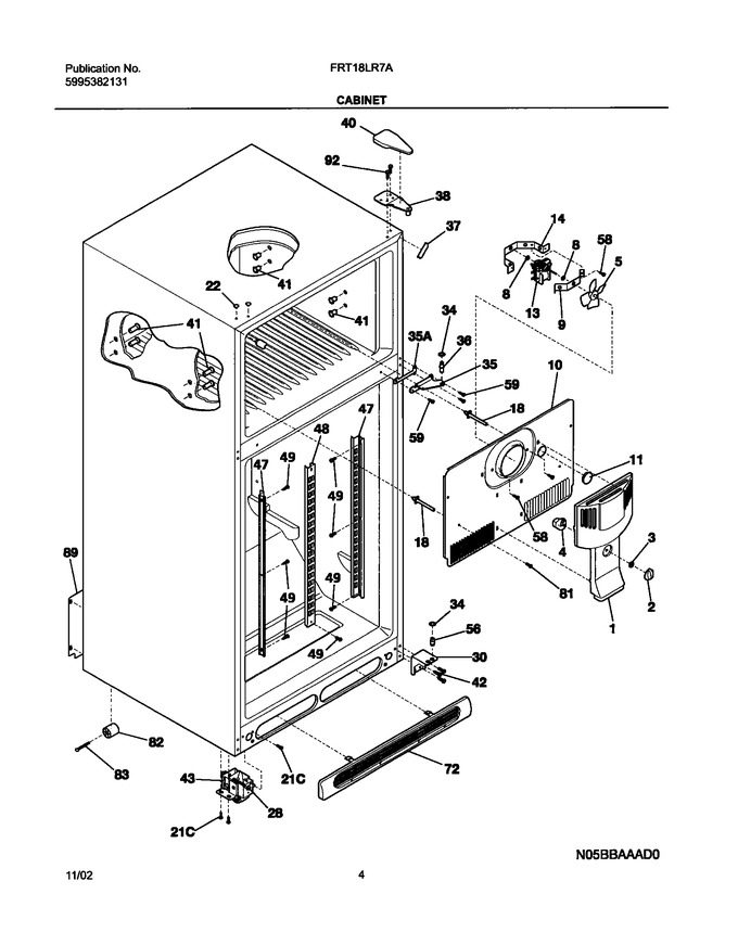 Diagram for FRT18LR7AW6