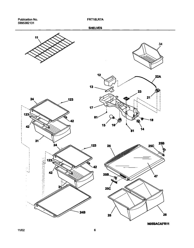 Diagram for FRT18LR7AW6