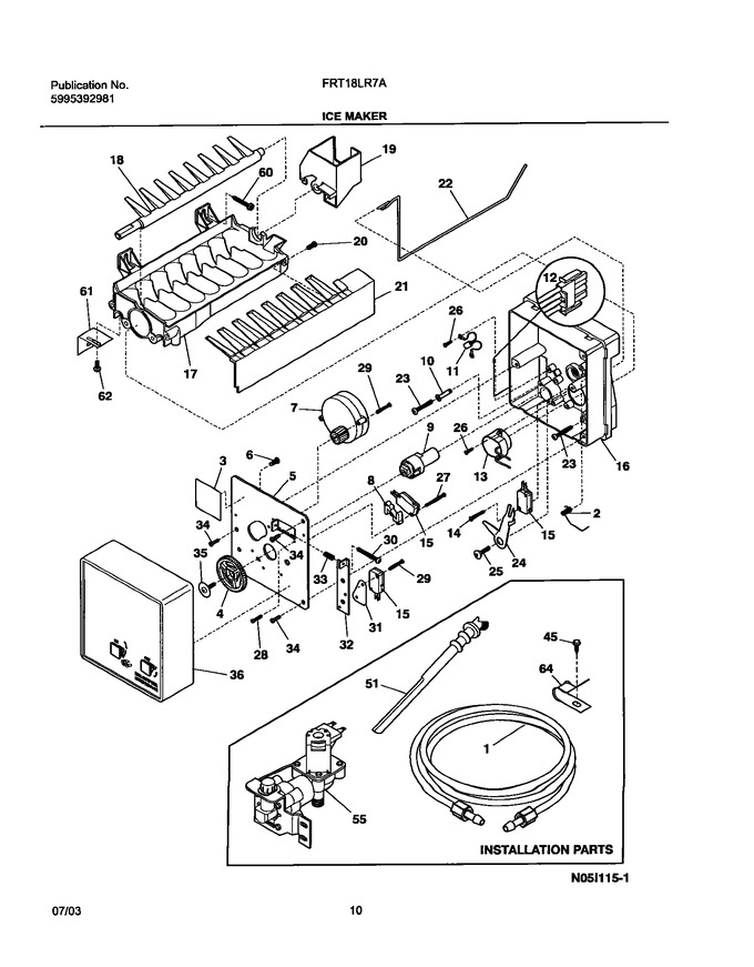 Diagram for FRT18LR7AQA