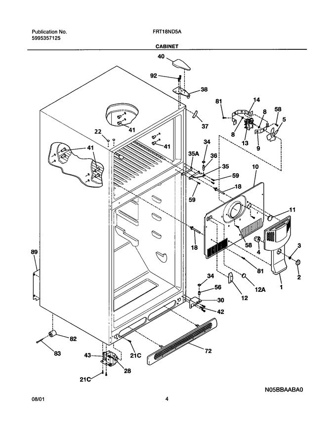 Diagram for FRT18ND5AQ2