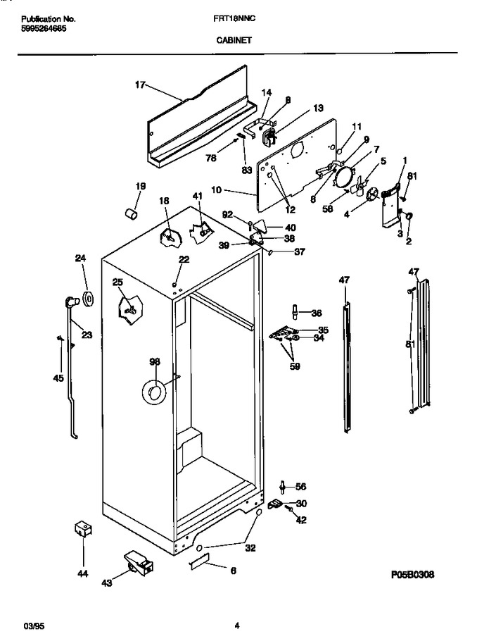 Diagram for FRT18NNCW0