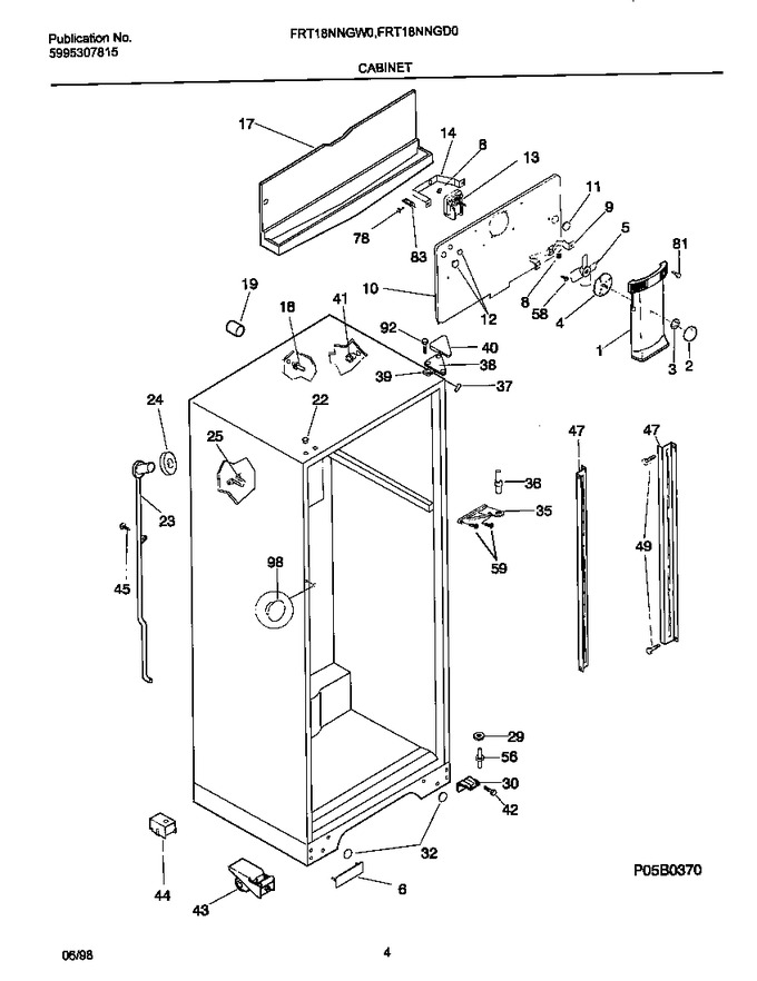 Diagram for FRT18NNGW0