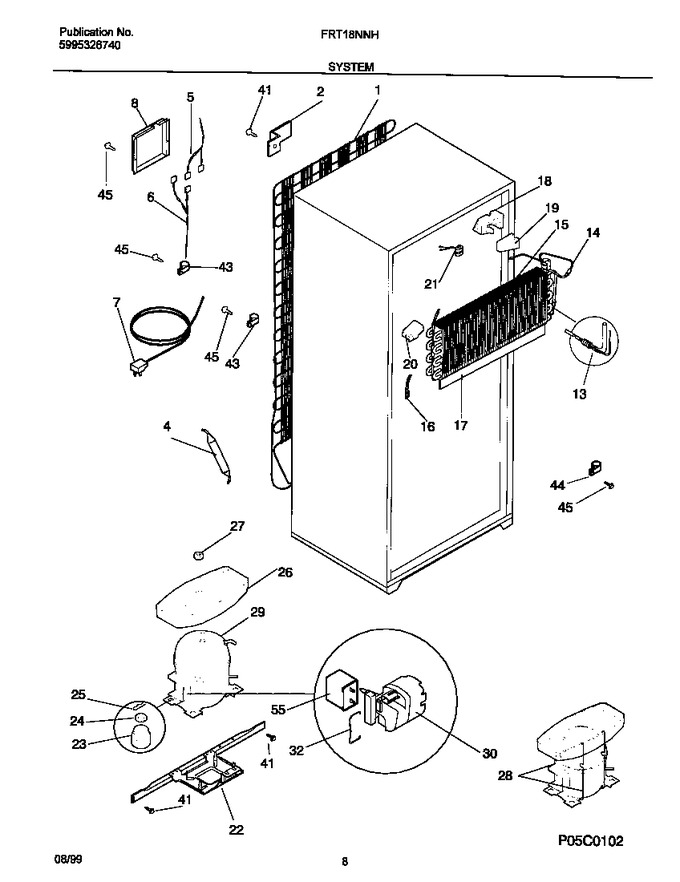 Diagram for FRT18NNHW0