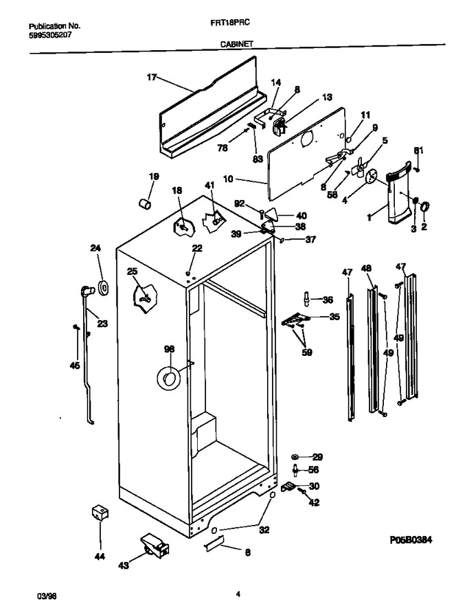 Diagram for FRT18PRCW5