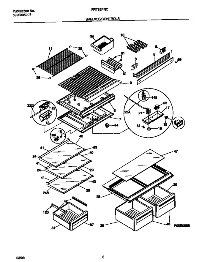 Diagram for FRT18PRCW5