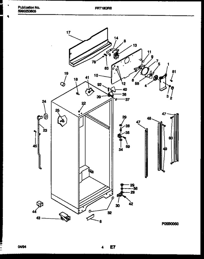 Diagram for FRT18QRBD0