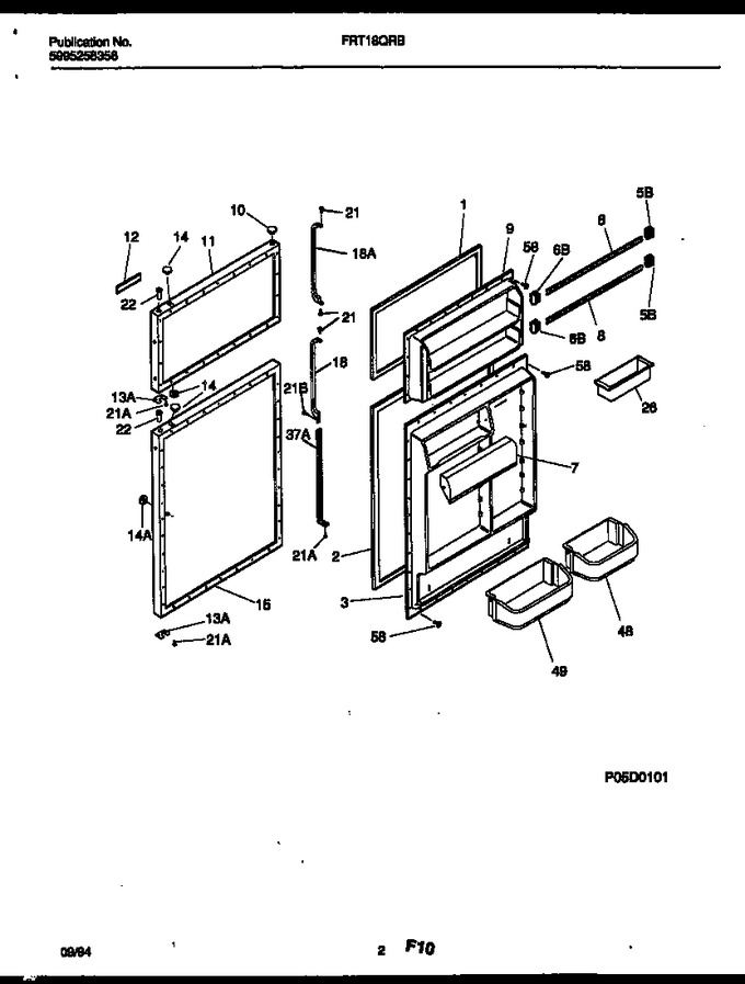 Diagram for FRT18QRBW1