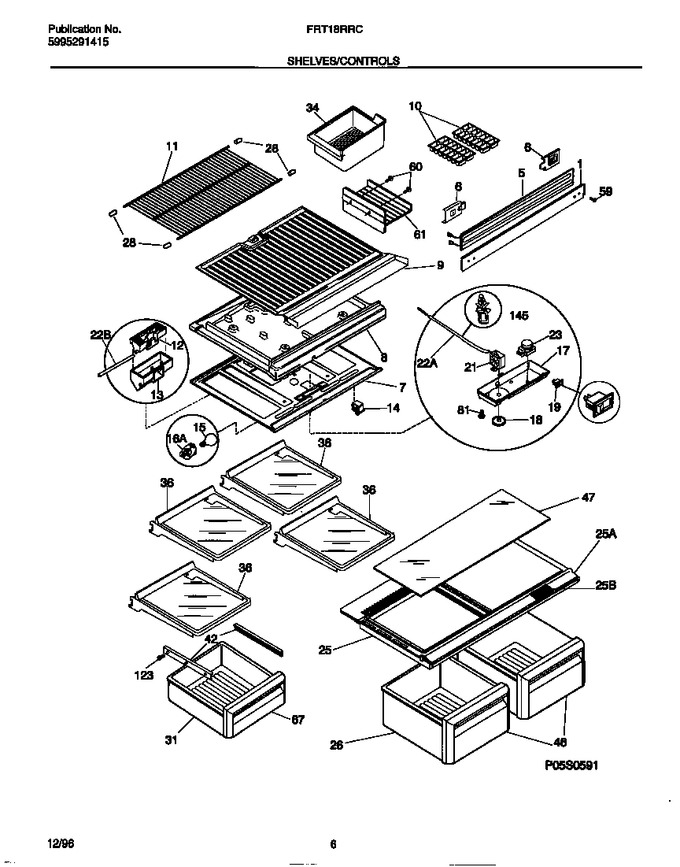 Diagram for FRT18RRCW3