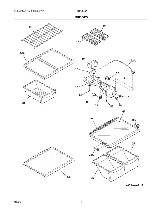 Diagram for FRT18S6ABS