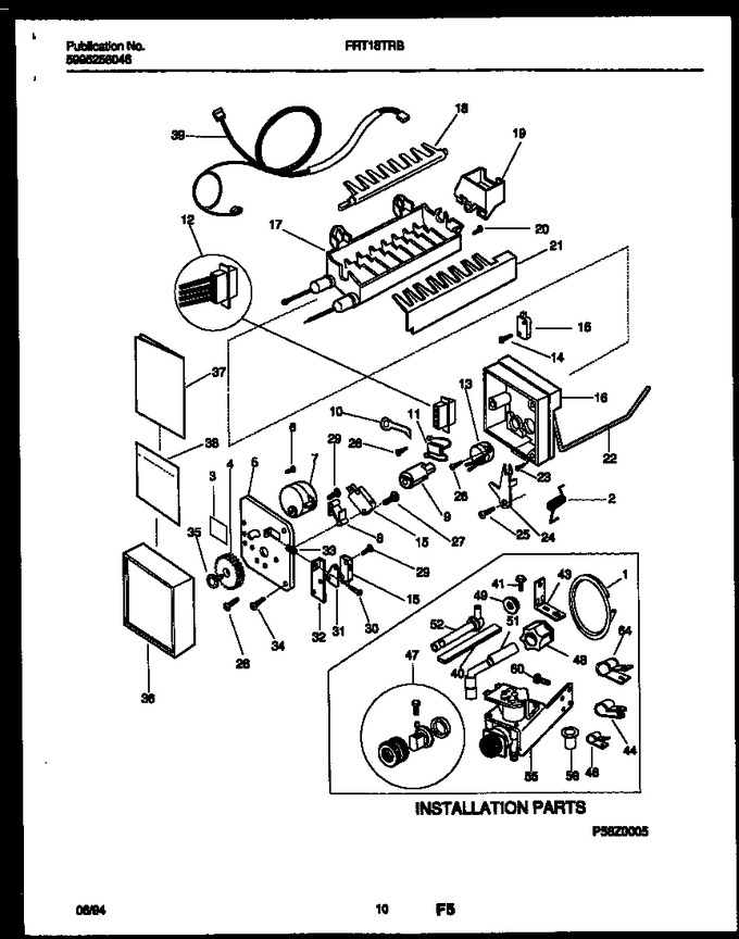 Diagram for FRT18TRBW0