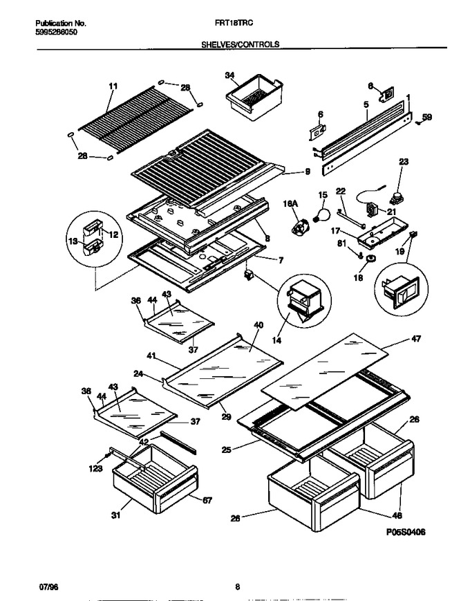 Diagram for FRT18TRCW3