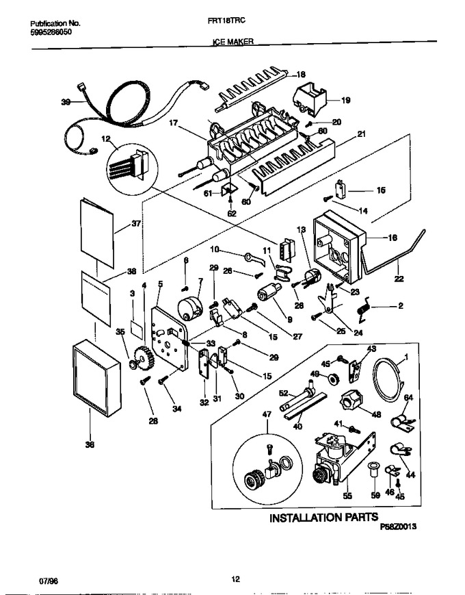 Diagram for FRT18TRCW3
