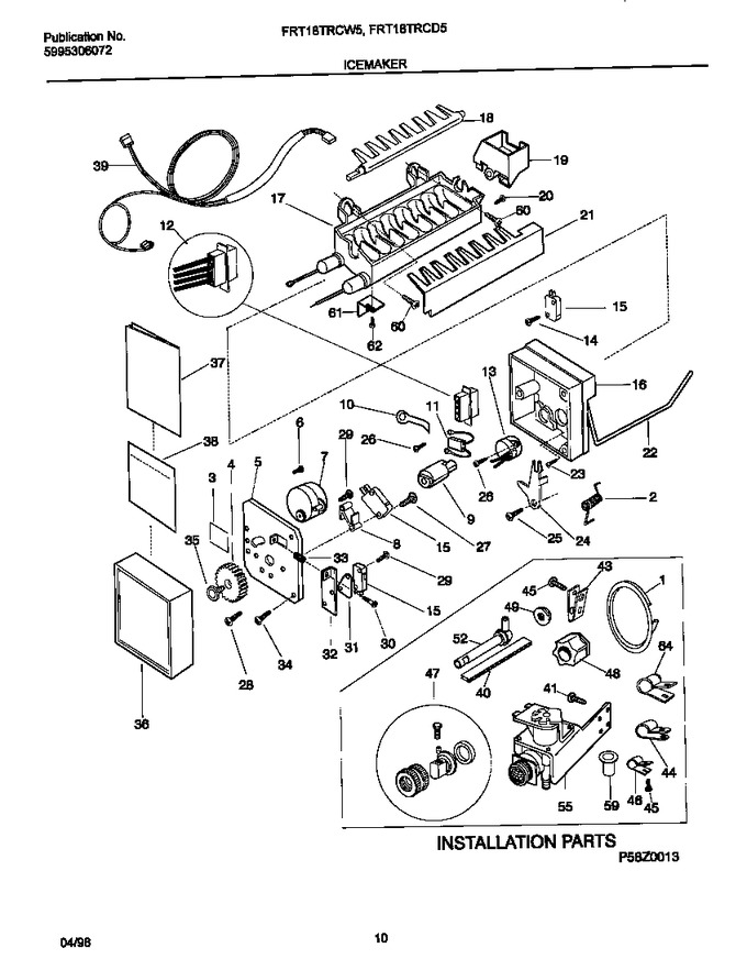 Diagram for FRT18TRCW5