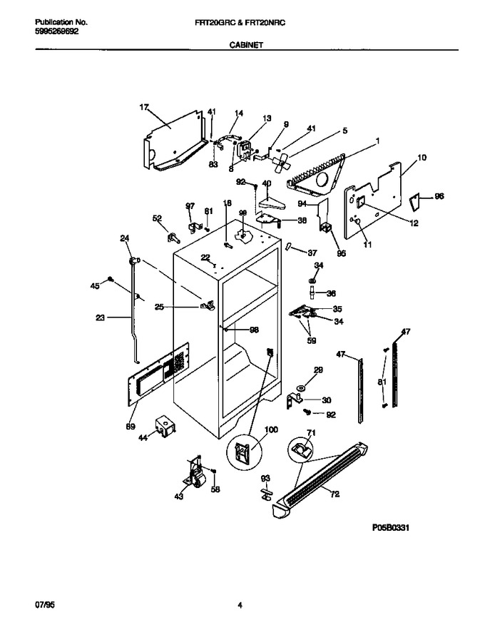 Diagram for FRT20GRCD0