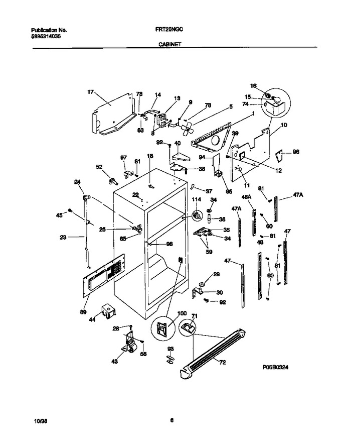 Diagram for FRT20NGCW9