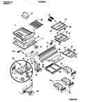 Diagram for 04 - Shelves, Controls, Divider, Mullion