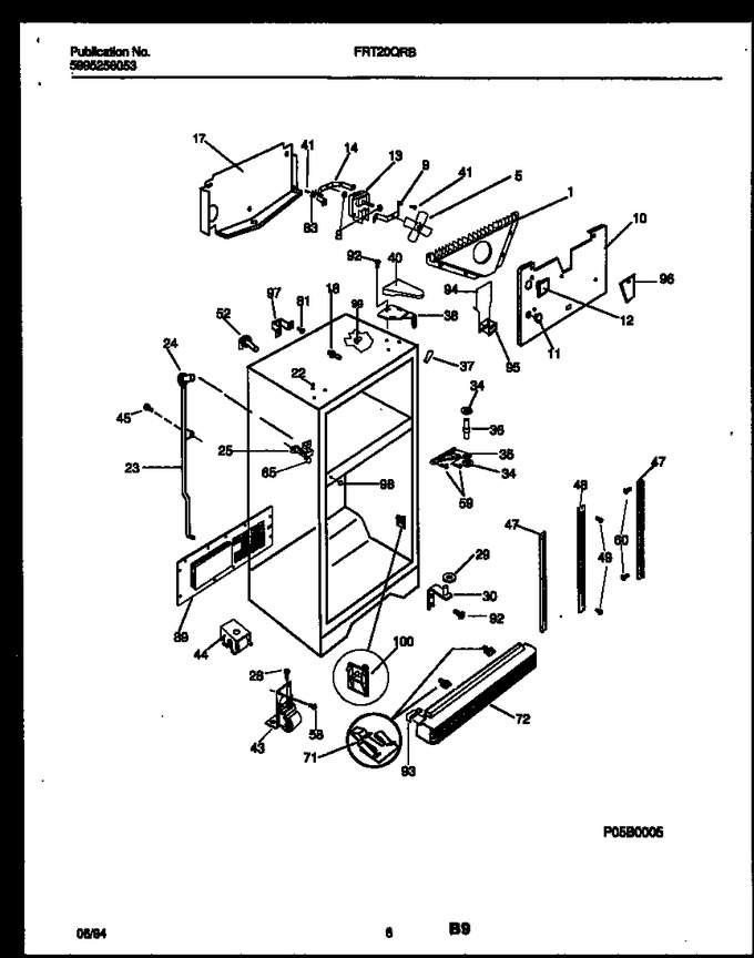 Diagram for FRT20QRBW0