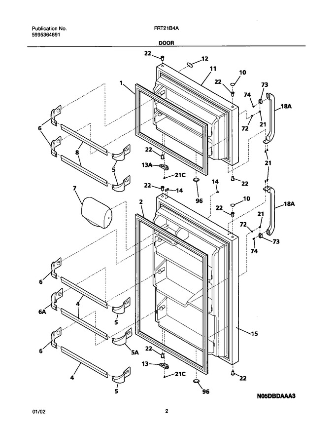 Diagram for FRT21B4AW2