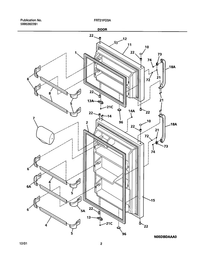 Diagram for FRT21FD3AW2