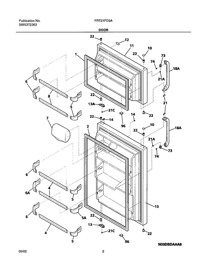 Diagram for FRT21FD3AZ4