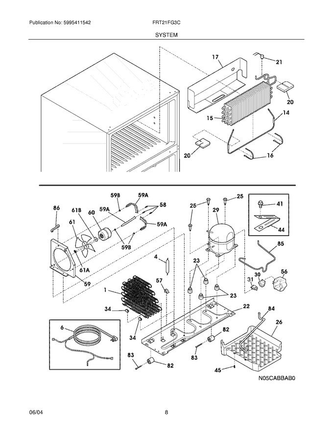 Diagram for FRT21FG3CW3