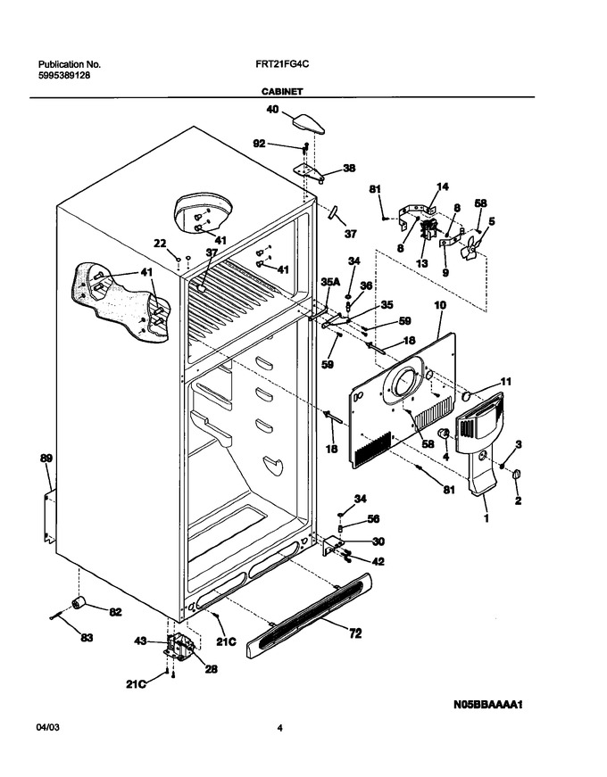 Diagram for FRT21FG4CW0