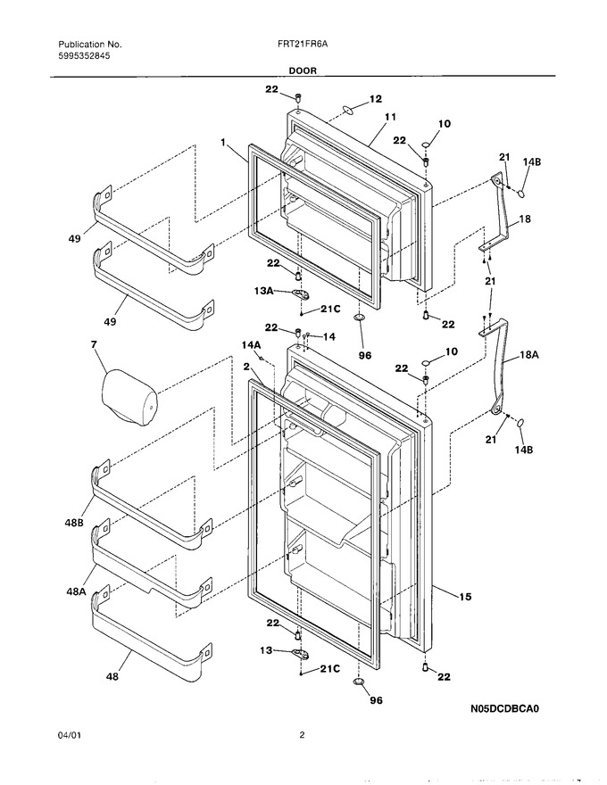 Diagram for FRT21FR6AW0