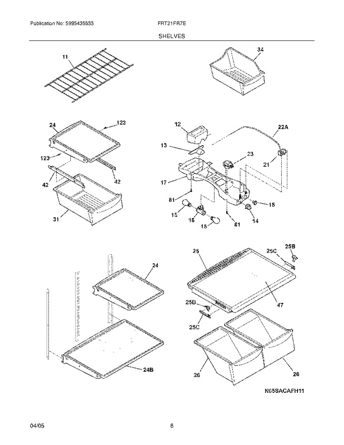 Diagram for FRT21FR7EB1