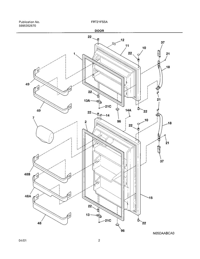 Diagram for FRT21FS5AW1