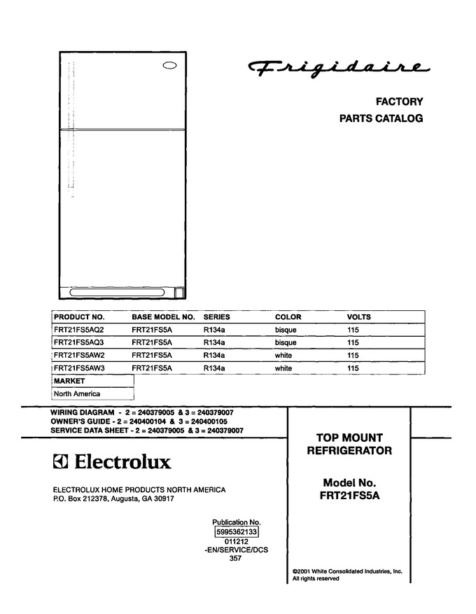 Diagram for FRT21FS5AW2