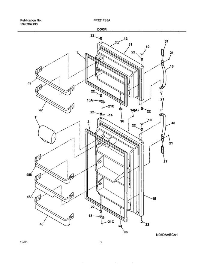 Diagram for FRT21FS5AW2