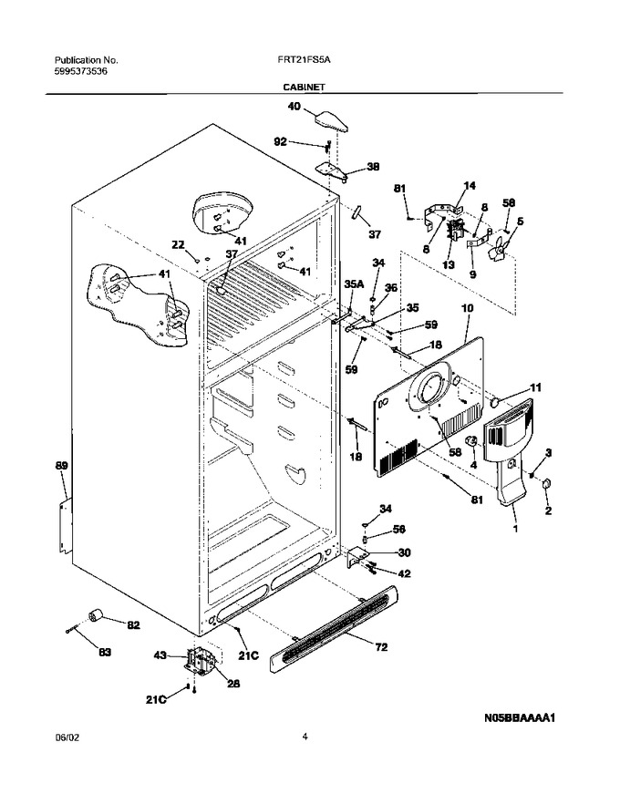 Diagram for FRT21FS5AW5