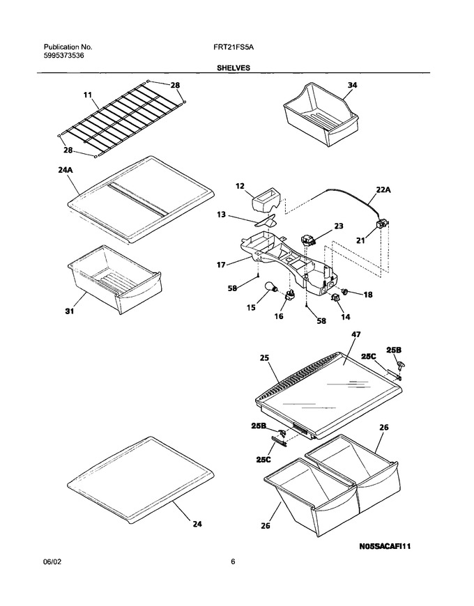 Diagram for FRT21FS5AW4
