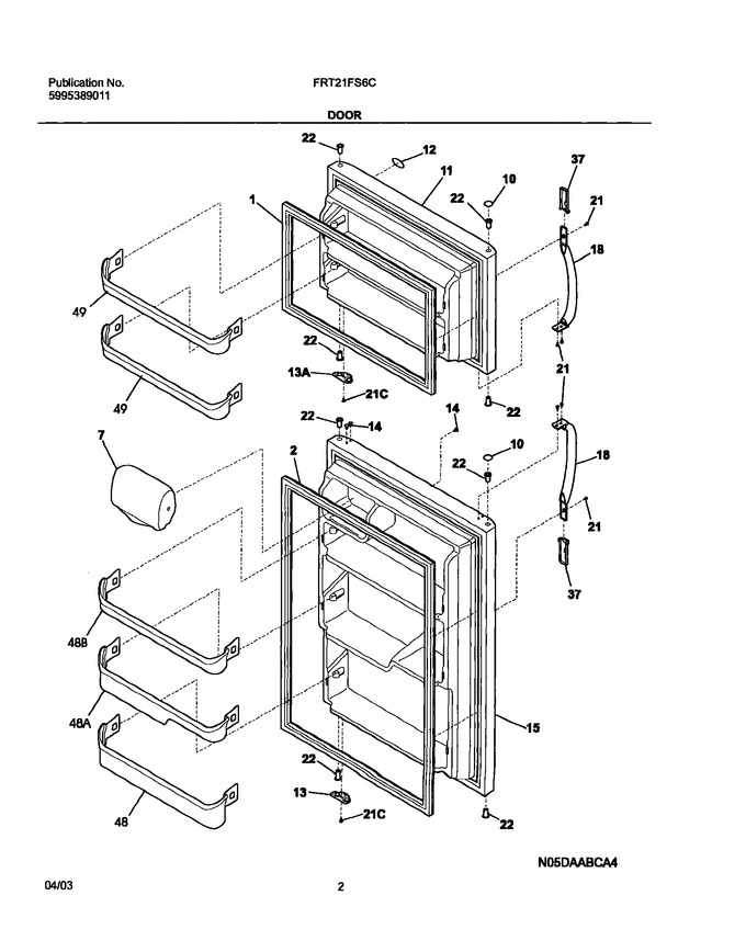 Diagram for FRT21FS6CW0