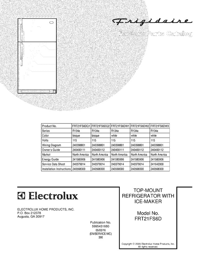 Diagram for FRT21FS6DQ1