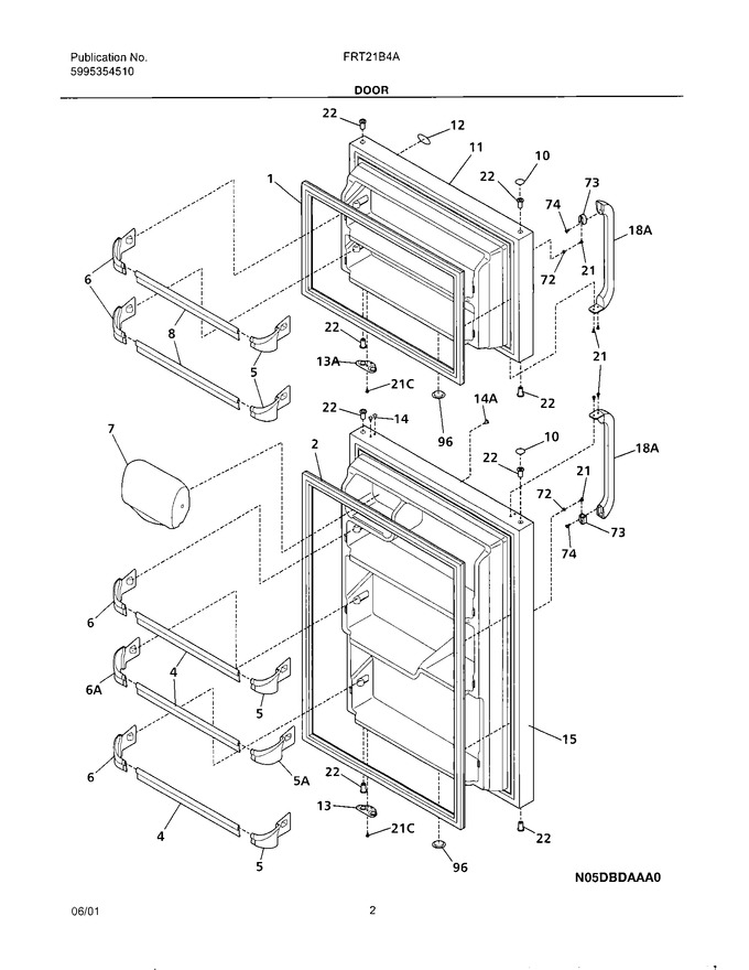Diagram for FRT21G3AW1