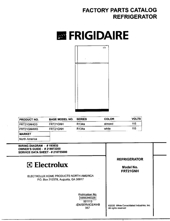Diagram for FRT21GNHD3
