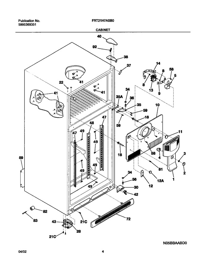 Diagram for FRT21H7ASB0