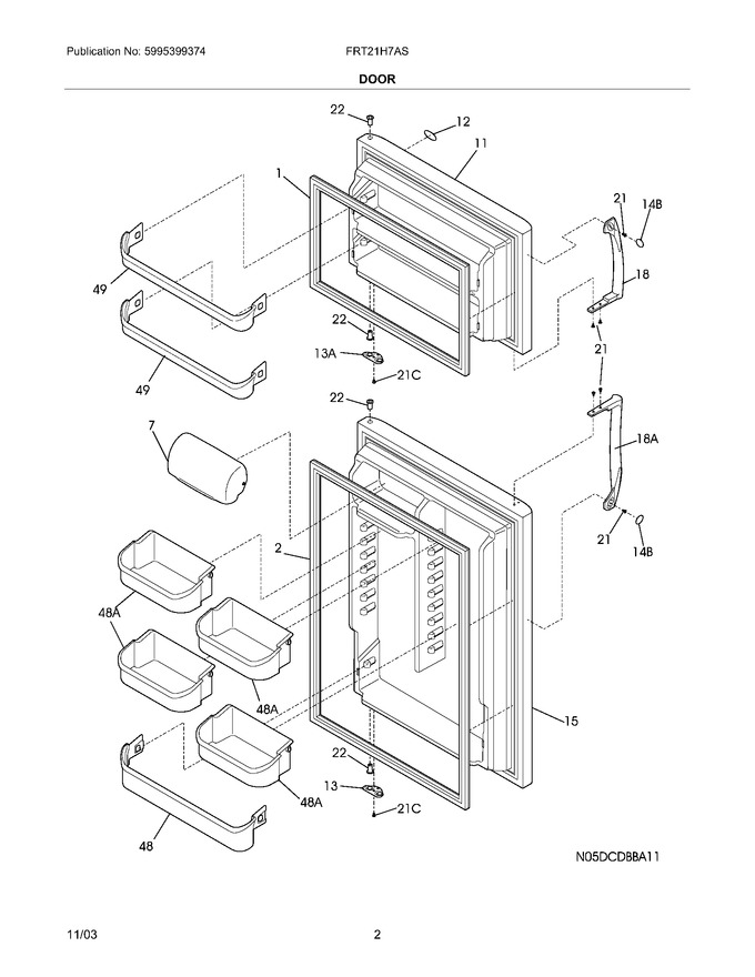 Diagram for FRT21H7ASK3