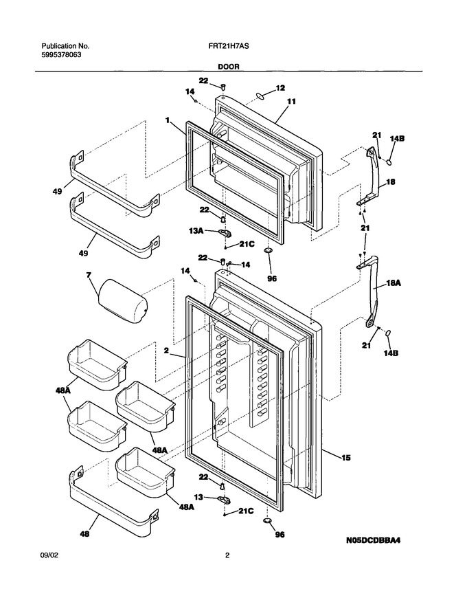 Diagram for FRT21H7ASK0