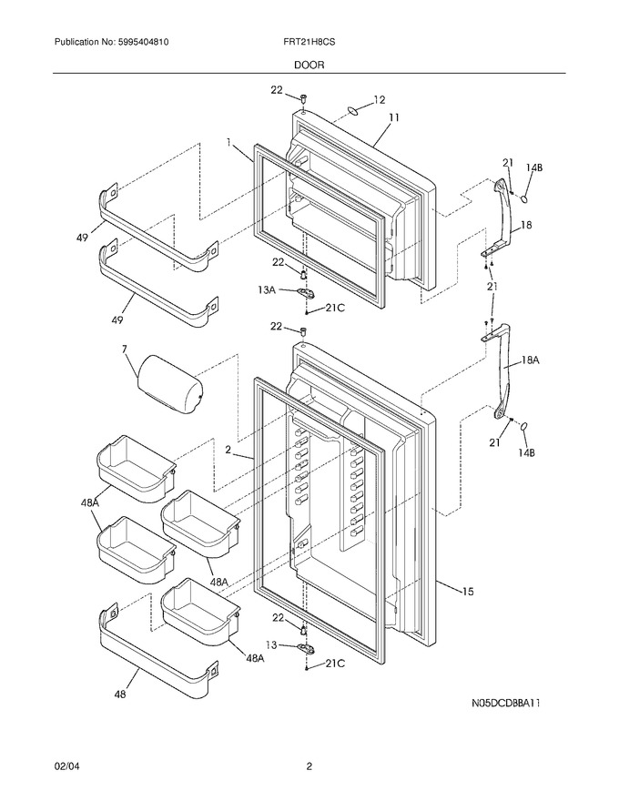 Diagram for FRT21H8CSB2
