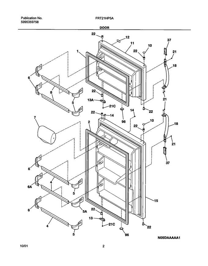 Diagram for FRT21HP5AB1