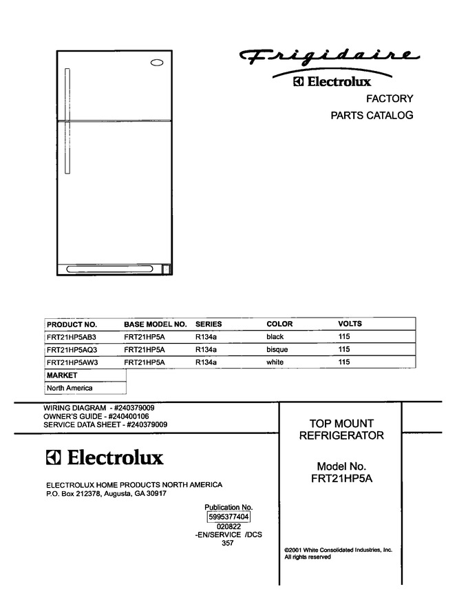 Diagram for FRT21HP5AB3